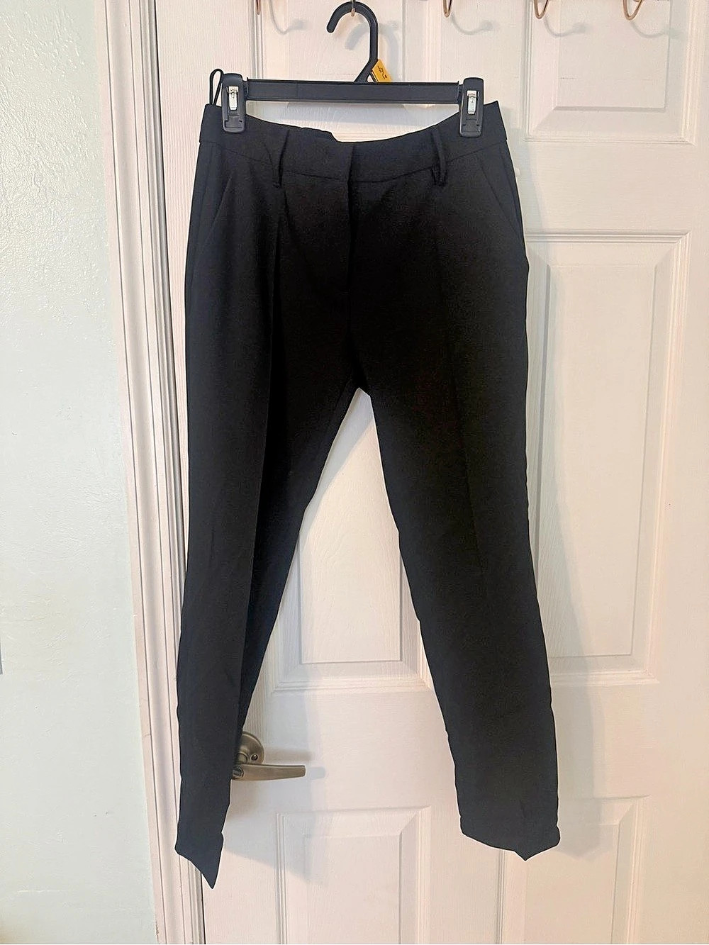 Prada Black Skinny Pants Size 38 Like New